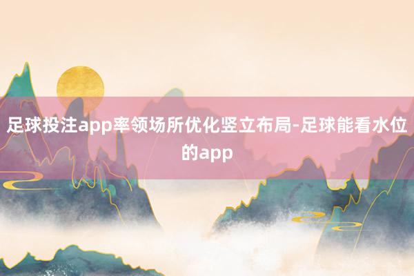 足球投注app率领场所优化竖立布局-足球能看水位的app